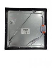 NisaLuce 24W Sıva Üstü Kare Led Armatür Siyah Kasa 6500K - 2