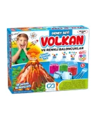 Ca Games Volkan ve Renkli Boncuklar Deney Seti 5217 - 1