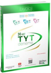 TYT Biyoloji 30 Deneme ÜçDörtBeş Yayınları - 1