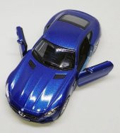 Kinsmart Mercedes Amg Gt 1:36 Mavi Çek Bırak Model Araba - 3