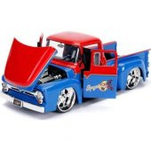 Simba Ford F-100 Pick Up 1956 Model ile Supergirl Dc Comics 1:24 Model Araba - 2