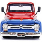 Simba Ford F-100 Pick Up 1956 Model ile Supergirl Dc Comics 1:24 Model Araba - 5