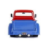 Simba Ford F-100 Pick Up 1956 Model ile Supergirl Dc Comics 1:24 Model Araba - 6