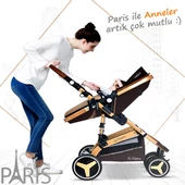 7 In 1 Yeni Doğan Set Baby Home 945 Travel Sistem Bebek Arabası 370 Sallanır Ana Kucağı - 7
