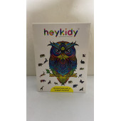 3 D Ahşap Hayvan Puzzle Züraha Model - 1