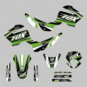 Mondial X-Treme Max 150 Fox Design Sticker Set Yeşil-Beyaz - 2