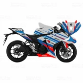 Yamaha YZF R25 R Tech Design Sticker Set - 1