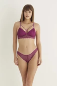 OROVİTA DESTEKLİ ÇAPRAZ DANTELLİ BRALET TAKIM 5520 - 4