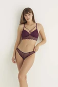 OROVİTA DESTEKLİ ÇAPRAZ DANTELLİ BRALET TAKIM 5520 - 8