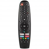 ONVO-PROFiLO-SABA NETFLiX-YOUTUBE-GOOGLE PLAY-PRiME ViDEO TUŞLU SES KOMUTSUZ LCD LED TV KUMANDA - 2