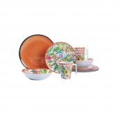 Campout Melamin Tabak Seti 16 Parça - 1