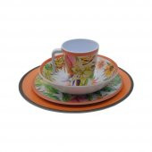 Campout Melamin Tabak Seti 16 Parça - 2