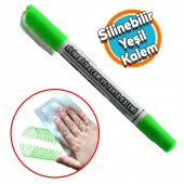 Silinebilir Tebeşir İşaretleyici Yeşil Kalem Metal Plastik  Tahta Cam Ahşap Yüzey Yağlı Boya Uç thumbnail 1