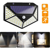 PİL HEDİYELİ 100 LED Solar Hareket Sensörlü Güneş Enerjili 3 Mod D03 (PİL HEDİYELİ) - 2