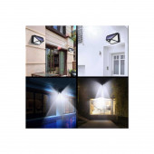 PİL HEDİYELİ 100 LED Solar Hareket Sensörlü Güneş Enerjili 3 Mod D03 (PİL HEDİYELİ) - 3