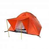 SQUARE VOLGA 3 DARK ORANGE CADIR - 1