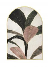 The Mia Botanic Leaf Tablo 80x120 cm - 1