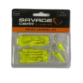 Savage Gear Lrf Micro Sandeel Kit 12 Adet (1+1/5+5) Silikon Suni Yem - 4