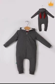 Babyhola Fermuarlı Tavşan Kulaklı Tulum 5014 - 1