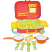 Dede Oyuncak Barbie Mutfak Set Bavulum 03478 - 2