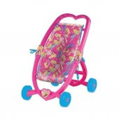 Dede Oyuncak Barbie Kalpli Puset Set 03036 - 1