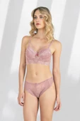 Fabony Bayan Dantelli Bralet Destekli Sütyen Külot Takımı 4210 - 1