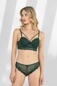 Fabony Bayan Dantelli Bralet Desteksiz Sütyen Külot Takımı 4211 thumbnail 1
