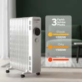 Kumtel 13 Dilim Beyaz Radyatör KUM1240S - 3