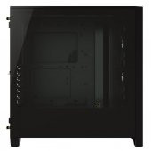 CORSAIR CC-9011204-WW ICUE 4000X RGB TEMPERLI CAM YAN PANEL MID TOWER BILGISAYAR KASASI SIYAH - 3