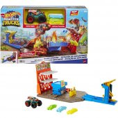 Hot Wheels Monster Trucks Patlama İstasyonu Oyun Seti - 1