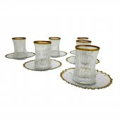 Paşabahçe Elysia Gold Detaylı Çay Bardağı Seti - 4