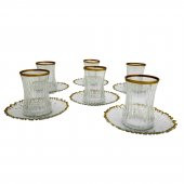Paşabahçe Elysia Gold Detaylı Çay Bardağı Seti - 6