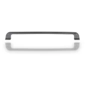 Alperen (224 MM - 22.4 CM) Mobilya Mutfak Dolabı Çekmece Dolap Kulpu Düz Kulbu Füme Metal Kulpları thumbnail 4