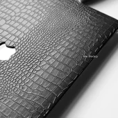 Macbook Pro Kılıf 13 inç M1-M2, Crocodile (Type-c'li Model)A2338 A2289 A2251 A1706-08 A1989 A2159 ile Uyumlu - 5