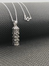 Cevşeni Kebir Dualı 925 Ayar Gümüş Kadın Kolye thumbnail 1