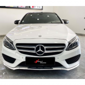 Mercedes W205 C Serisi 2015 Sonrası Batman Yarasa Ayna Kapağı Piano Black Abs Plastik - 1