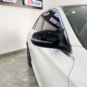 Mercedes W205 C Serisi 2015 Sonrası Batman Yarasa Ayna Kapağı Piano Black Abs Plastik - 4