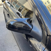 Opel Astra H 2004-2008 Batman Yarasa Ayna Kapağı Piano Black Abs Plastik - 4