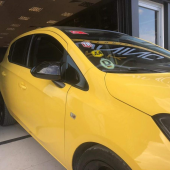 Opel Corsa E 2014-2019 Batman Yarasa Ayna Kapağı Piano Black Abs Plastik thumbnail 2