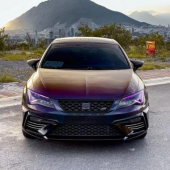 Seat Leon Mk3 Mk3.5 Batman Yarasa Ayna Kapağı Piano Black Abs Plastik - 1