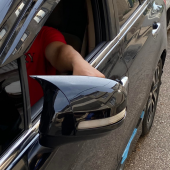 Honda Civic Fb7 2012-2016 Batman Yarasa Ayna Kapağı Piano Black Abs Plastik thumbnail 6