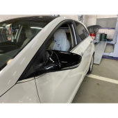 Hyundai I30 2012-2017 Batman Yarasa Ayna Kapağı Piano Black Abs Plastik thumbnail 5