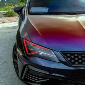 Seat Leon Mk3 Mk3.5 Batman Yarasa Ayna Kapağı Piano Black Abs Plastik - 4