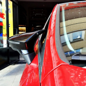 Seat Leon Mk3 Mk3.5 Batman Yarasa Ayna Kapağı Piano Black Abs Plastik - 6