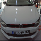 Volksvogen  Polo 6r-6c 2009-2017 Batman Yarasa Ayna Kapağı Piano Black Abs Plastik - 3