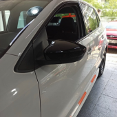 Volksvogen  Polo 6r-6c 2009-2017 Batman Yarasa Ayna Kapağı Piano Black Abs Plastik - 4