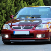 Honda Civic İes Lip Üniversal 2 Parça Astra H Tipi Esnek Tampon Eki - 5