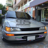 Toyota Corolla Efsane Kasa Lip Üniversal 2 Parça Astra H Tipi Esnek Tampon eki - 3