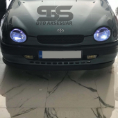 Toyota Corolla Terra Lip Üniversal 2 Parça Astra H Tipi Esnek Tampon eki - 5