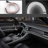 Araç Araba Içi Torpido Ledi Renkli Ip Neon Ip Led 2 Metre Beyaz NEON - 1